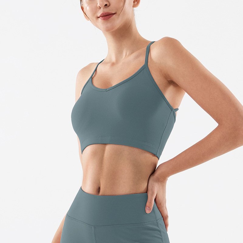 Sports and leisure bra with chest pad - Stregactive