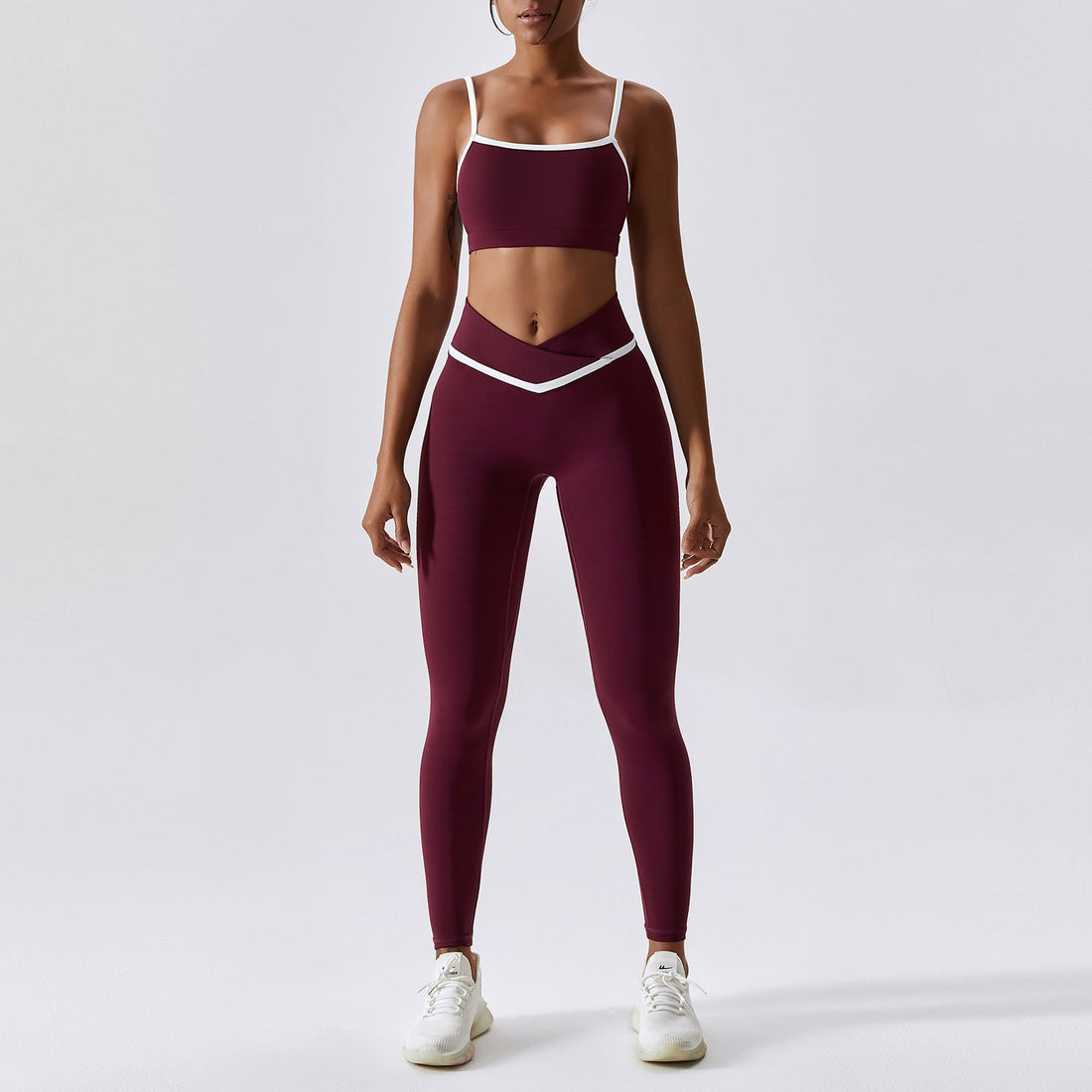 Women Fitness Set Legging and Top - Stregactive