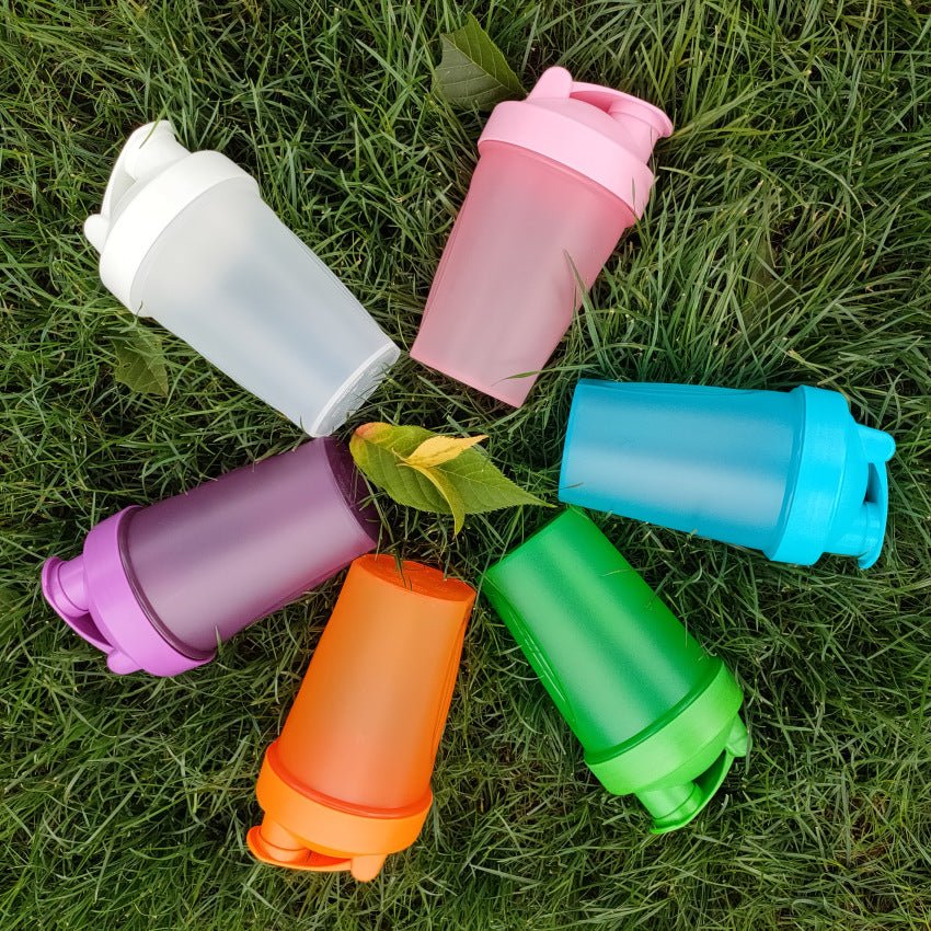 Spot Multicolor 400ML Protein Powder Shaker Cup - Stregactive