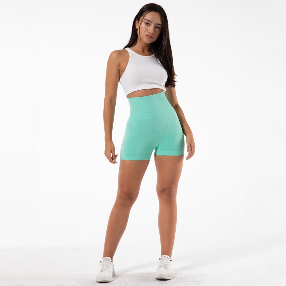Women seamless Hight waist Fitness Shorts - Stregactive